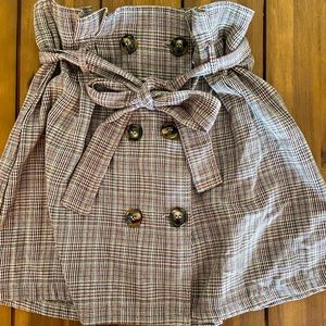 Plaid skirt Size Medium Charlotte Russe